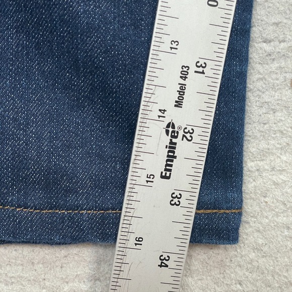 Origin Jeans Men's Size 34X34 Blue Straight Legit Fit Stretch Maine USA Jocko - Picture 9 of 14